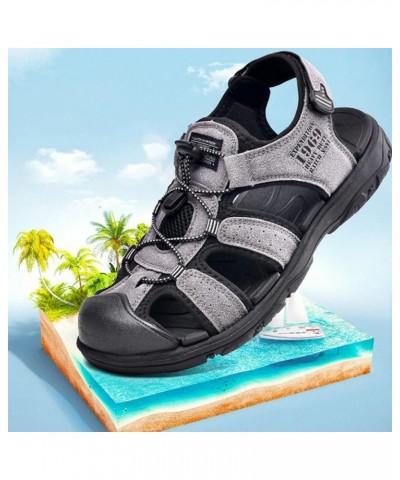 Beach sandals For Men Flats Shower Flip Flops Men Slides Men Platform Men Wedge Booties Men Heeled sandals Red sandals E-blac...