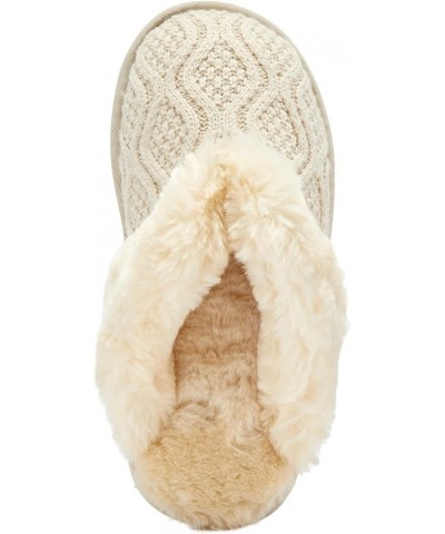 Caroline Knit Scuff Women's Slipper Cream $21.96 Slippers