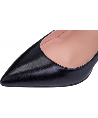 Women Classic Slip On Pointy Toe Stiletto High Heels Pumps Sexy Ladies Party Wedding Dress Shoes Black $42.22 Pumps