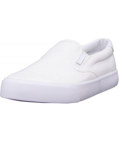 women's Clipper Classic Slip-on Fashion Sneaker White/White $12.68 Fashion Sneakers