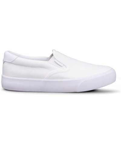 women's Clipper Classic Slip-on Fashion Sneaker White/White $12.68 Fashion Sneakers