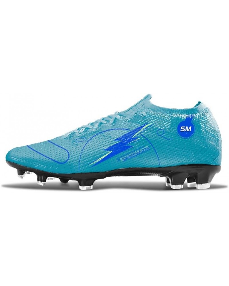 Unisex-Adult Soccer Boots Spikes Shoes Athletic Outdoor Waterproof Professional Football Lightweight Training Cleats Firm Gro...