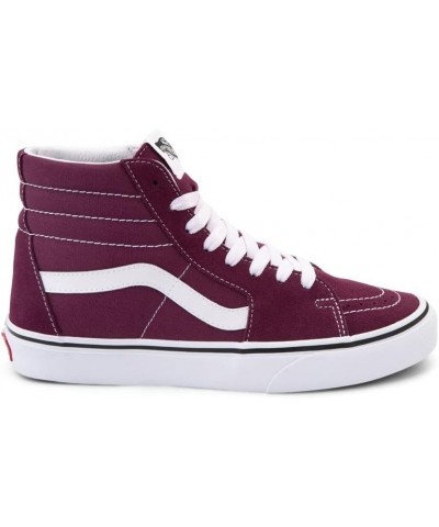 Unisex Sk8-Hi Slim Women's Skate Shoe Wine $25.64 Athletic Shoes