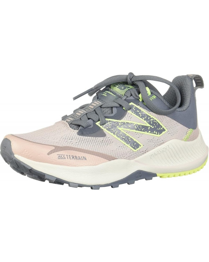 Women's Dynasoft Nitrel V4 Trail Running Shoe Logwood/Ocean Grey/Bleached Lime Glo $30.05 Outdoor Shoes