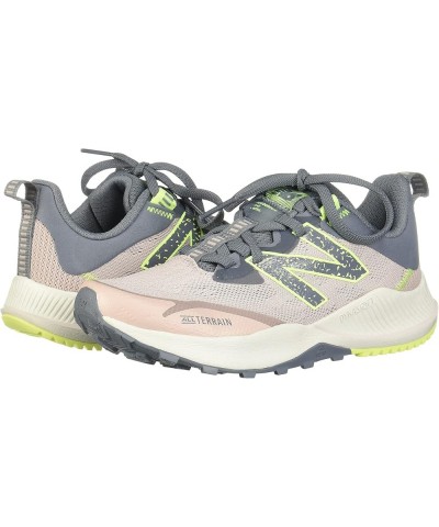 Women's Dynasoft Nitrel V4 Trail Running Shoe Logwood/Ocean Grey/Bleached Lime Glo $30.05 Outdoor Shoes