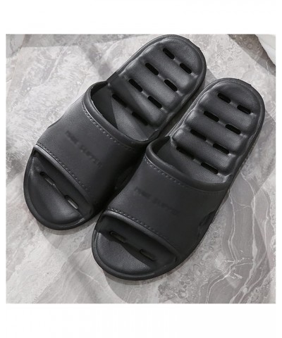 Quick Drying Bath Slippers Shower Sandals Women Non Slip, Gym Slippers Soft Sole Open Toe House Slippers for Men and Women Op...