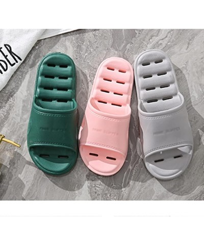 Quick Drying Bath Slippers Shower Sandals Women Non Slip, Gym Slippers Soft Sole Open Toe House Slippers for Men and Women Op...