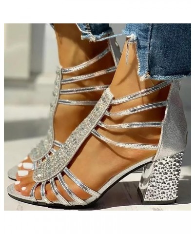 Heeled sandals For Women Beachy sandals For Women Black Platform Heels For Women Platform Beach sandals Women Low Heel 10-sil...