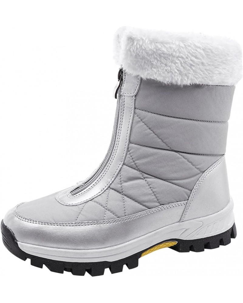 Womens Winter Snow Boots Waterproof Women's Winter Boots Waterproof Waterproof Snow Boots Women Wide Width Warm Slipper Boots...