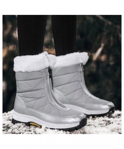 Womens Winter Snow Boots Waterproof Women's Winter Boots Waterproof Waterproof Snow Boots Women Wide Width Warm Slipper Boots...