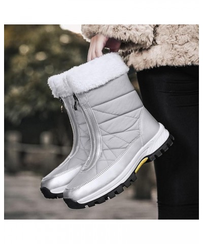 Womens Winter Snow Boots Waterproof Women's Winter Boots Waterproof Waterproof Snow Boots Women Wide Width Warm Slipper Boots...