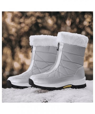 Womens Winter Snow Boots Waterproof Women's Winter Boots Waterproof Waterproof Snow Boots Women Wide Width Warm Slipper Boots...