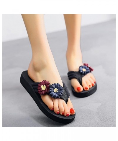 Women Platform Sandals Clip Bottomed Beach Sandals Toe Wedge Toe Clip Fashion Women's Summer Sandals Sandals Women's Sandals ...