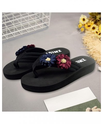 Women Platform Sandals Clip Bottomed Beach Sandals Toe Wedge Toe Clip Fashion Women's Summer Sandals Sandals Women's Sandals ...