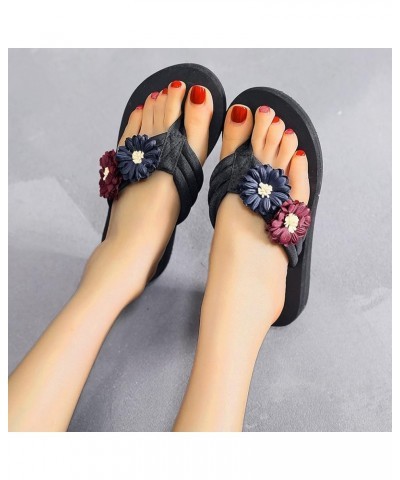 Women Platform Sandals Clip Bottomed Beach Sandals Toe Wedge Toe Clip Fashion Women's Summer Sandals Sandals Women's Sandals ...