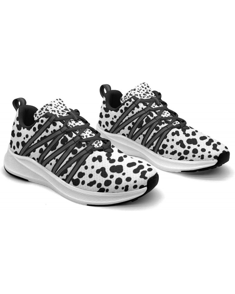 Colorful Dog Footprints Shoes for Women Walking Running Shoes Comfortable Tennis Sports Sneaker Gifts Custom 6 $33.60 Athleti...