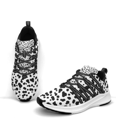 Colorful Dog Footprints Shoes for Women Walking Running Shoes Comfortable Tennis Sports Sneaker Gifts Custom 6 $33.60 Athleti...