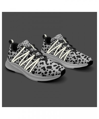 Colorful Dog Footprints Shoes for Women Walking Running Shoes Comfortable Tennis Sports Sneaker Gifts Custom 6 $33.60 Athleti...