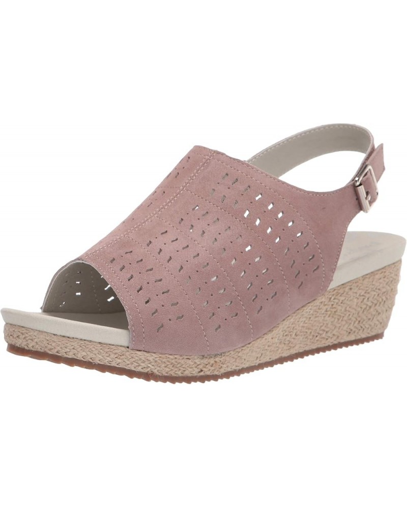 Womens Marlo Espadrille Wedge Sandal Pink Blush $15.86 Sandals