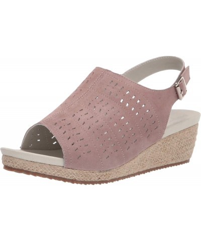 Womens Marlo Espadrille Wedge Sandal Pink Blush $15.86 Sandals