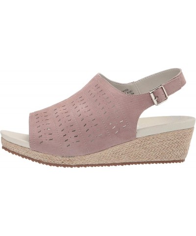 Womens Marlo Espadrille Wedge Sandal Pink Blush $15.86 Sandals