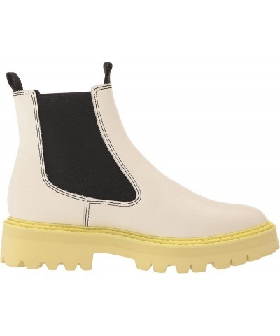 Women's Moana H2o Rain Boot White/Green Leather H2o $34.48 Outdoor Shoes