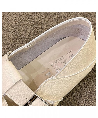 2023 Summer New Casual Flat Sole Single Shoe Hollow Woven Casual Shoes Arch Support Beach Flip Flops (Khaki, 8) 8 Beige $18.2...