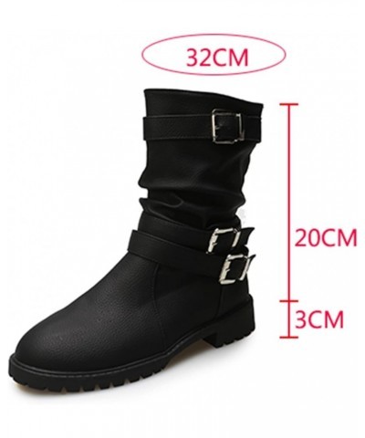 White Cowgirl Boots Ankle Cowboy Boots for Women Winter Boots for Women Women'S Ankle Booties Wide Width Z 12-black $12.78 Boots