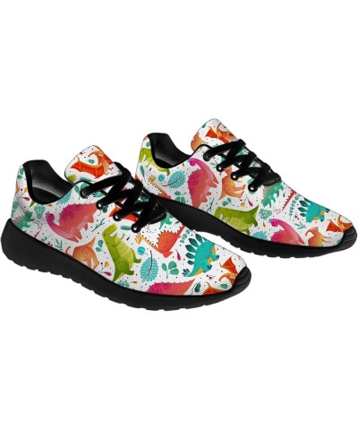 Dinosaur Shoes for Women Men Running Shoes Womens Mens Walking Tennis Sneakers Dino Shoes Gifts for Boy Girl 645orangegreen $...