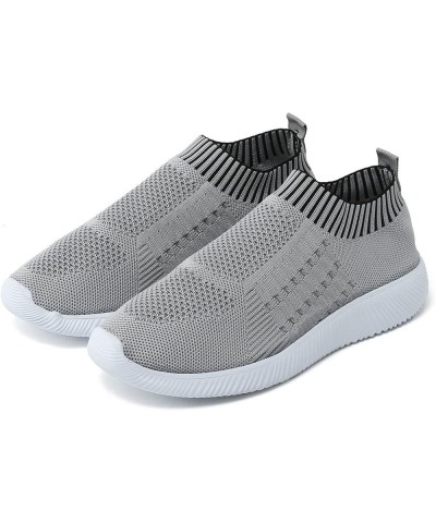 Women Athletic Running Shoes Mesh Sneakers Tennis Breathable Walking Gym Work Shoes Shoes Women Casual Z 12-grey $14.41 Athle...