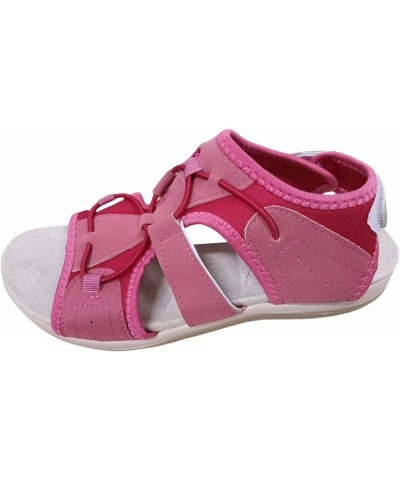 Women's comfort sandal with +Comfort Foam and Wide Widths Wide Sandals for Women Orthopedic Sandals for Women Red $11.99 Sandals