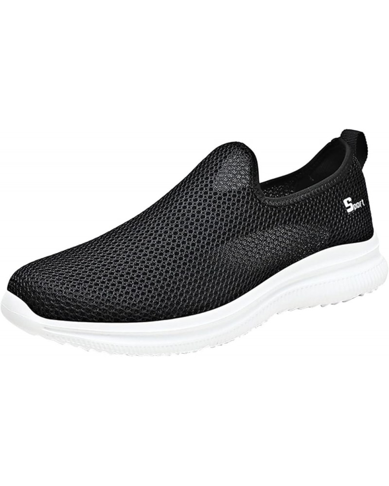 Mens Sneakers 10.5 Mens Running Sneakers, Men Sport Fitness Gym Jogging Walking Lightweight Shoes Z 03-black $14.56 Athletic ...