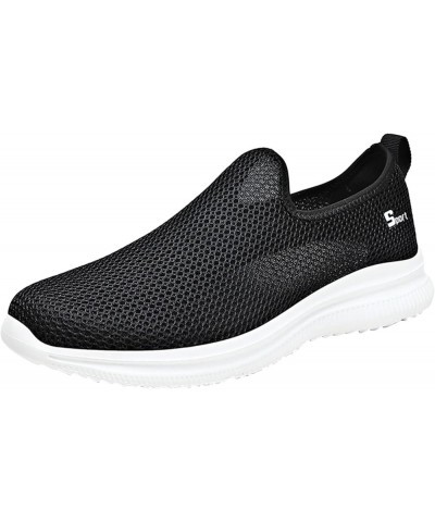 Mens Sneakers 10.5 Mens Running Sneakers, Men Sport Fitness Gym Jogging Walking Lightweight Shoes Z 03-black $14.56 Athletic ...