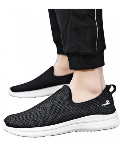 Mens Sneakers 10.5 Mens Running Sneakers, Men Sport Fitness Gym Jogging Walking Lightweight Shoes Z 03-black $14.56 Athletic ...