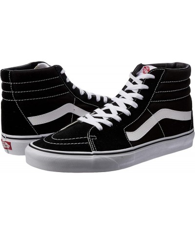 Unisex Skate Skateboard Shoe Black/Black/White Canvas $36.80 Athletic Shoes