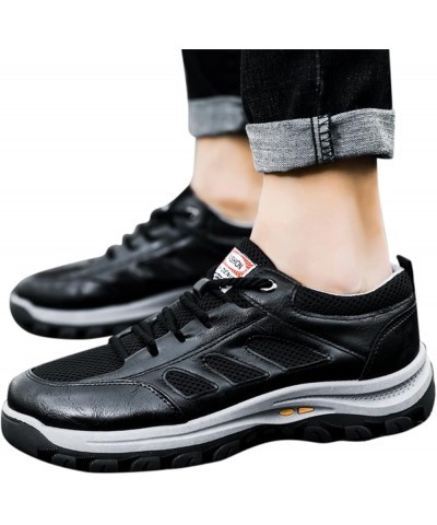 Mens Sneakers Size 10 Red Sneakers for Men Sneakers for Men Platform Sneakers Ladies Sketcher Slip On Sneakers Black $20.42 A...