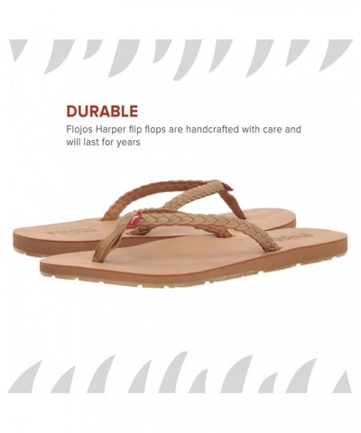 Women's Harper Flip-Flop Tan $13.83 Sandals