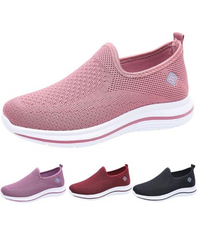 Sneaker Socks Women Non Slip Fashion Spring And Summer Women Sports Shoes Flat Bottom And Soft Bottom Fly Woven Mesh Breathab...