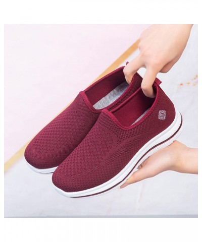 Sneaker Socks Women Non Slip Fashion Spring And Summer Women Sports Shoes Flat Bottom And Soft Bottom Fly Woven Mesh Breathab...