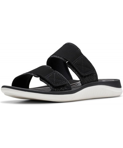 Women's Glide Joy Slide Sandal, Black Synthetic, 5 5 Black Synthetic $16.89 Sandals