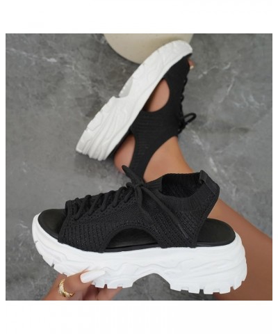 Slide Sandals for Women Dressy Casual Orthopedic Platform Wedge Sandals Comfortable Outdoor Shoes, Black 77-nrny-black-f $16....