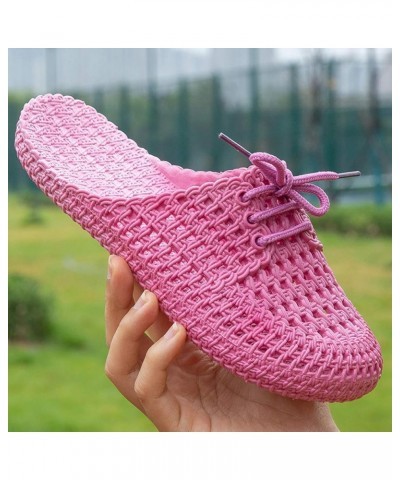 Women Breathable Sandal Shoes,Summer Beach Travel Shoes for Girlfriends and Mother Casual Walking Holiday 37 Pink $34.08 Sandals