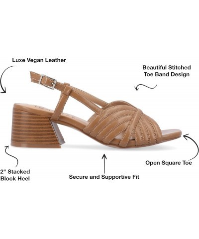 Women's Kirsi Sandals Brown $39.84 Sandals