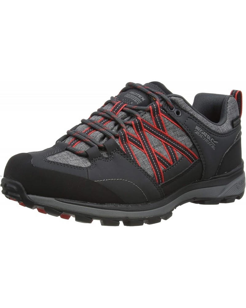 Women's Low Rise Hiking Boots Granite/Red Sky $29.53 Outdoor Shoes