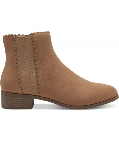 Womens Daxi Booties Ankle Boots Camel Micro $13.56 Boots