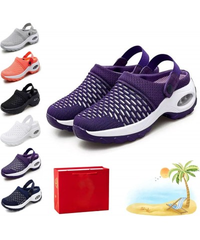 Orthopedic Clogs for Women, Orthopedic Clogs for Women Arch Support to Reduce Back and Knee Pressure Purple $22.13 Mules & Clogs