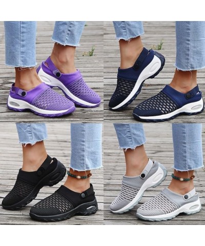 Orthopedic Clogs for Women, Orthopedic Clogs for Women Arch Support to Reduce Back and Knee Pressure Purple $22.13 Mules & Clogs