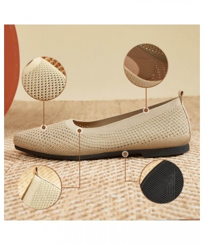 Womens Flats Size 7, Women's Canvas Slip On Shoes Casual Flats Comfort Sneakers Halloween Beige $11.60 Fashion Sneakers