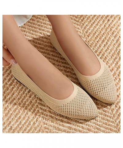 Womens Flats Size 7, Women's Canvas Slip On Shoes Casual Flats Comfort Sneakers Halloween Beige $11.60 Fashion Sneakers