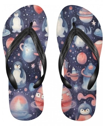 Cute Penguin Flops Slip Sandals for Women Men, Beach Shoes Casual Thong Sandal279 $12.00 Sandals